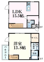 アールエーアシヤの物件間取画像